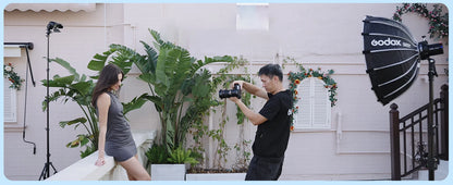 Godox V1 Mid TTL Li-Ion Round Head Camera Flash