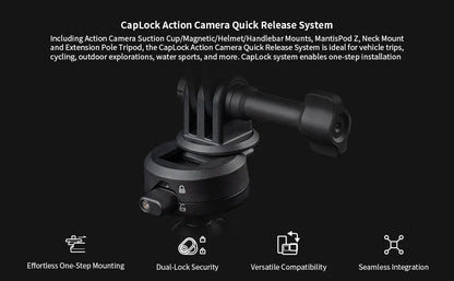 PGYTECH CapLock Action Camera Helmet Mount