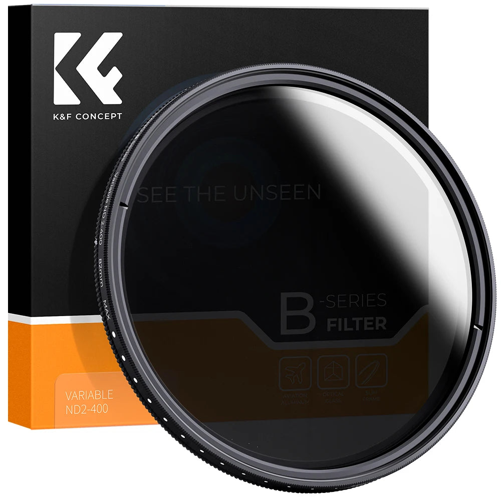K&F ND2-ND400 Variable Neutral Density Lens Filter