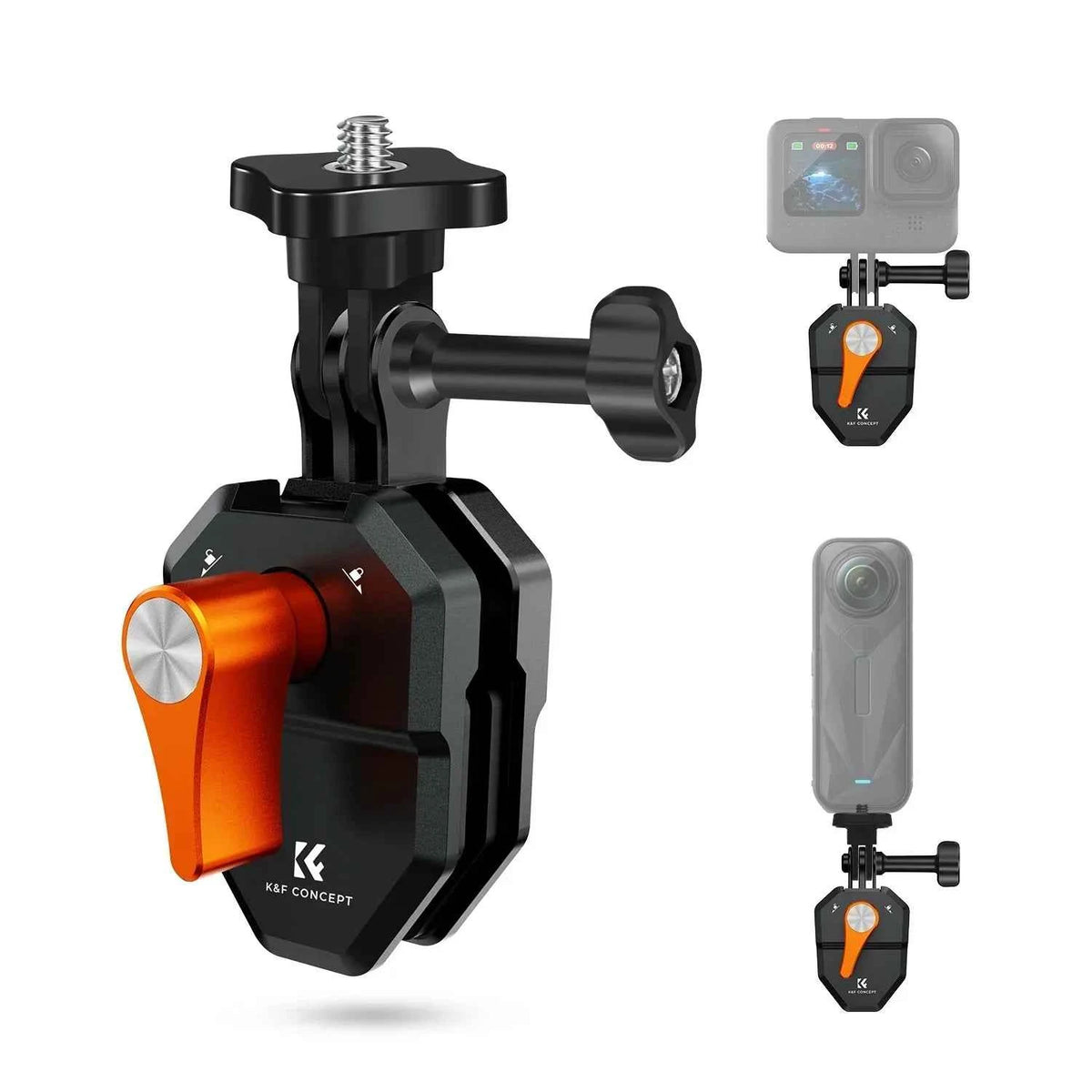 K&F Concept Windshield Clamp Action Camera Mount
