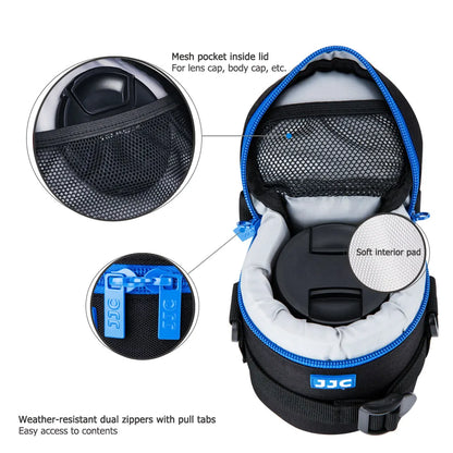 JJC Deluxe Camera Lens Pouch DLP-II Series - DLP-7II
