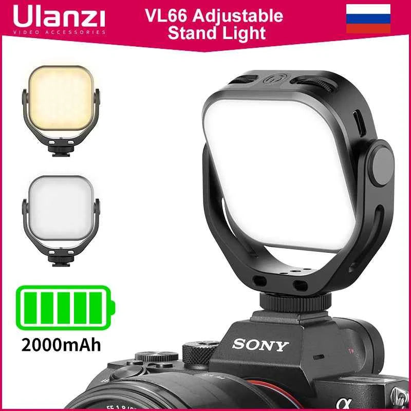 Ulanzi VIJIM VL66 Adjustable LED Video Light
