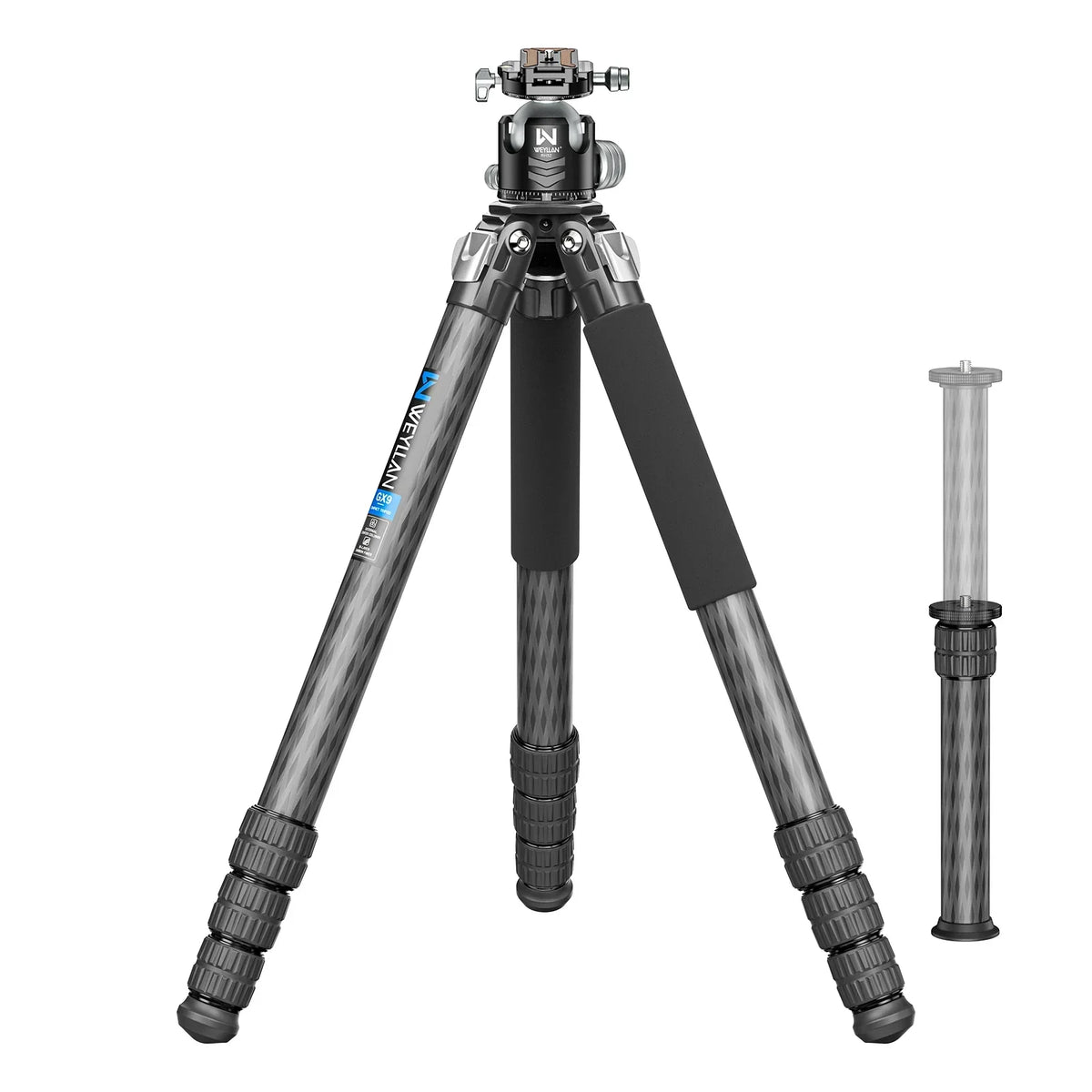 WEYLLAN GX9 Heavy-Duty Carbon Fibre Tripod