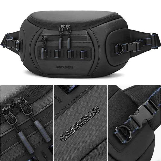 Water-Resistant DSLR Shoulder Bag for 1 Camera and 2 Lenses