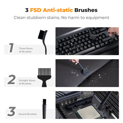K&F Cordless Electric Air Duster & Camera Cleaner