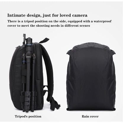 JINNUOLANG 8018 Camera & Laptop Backpack
