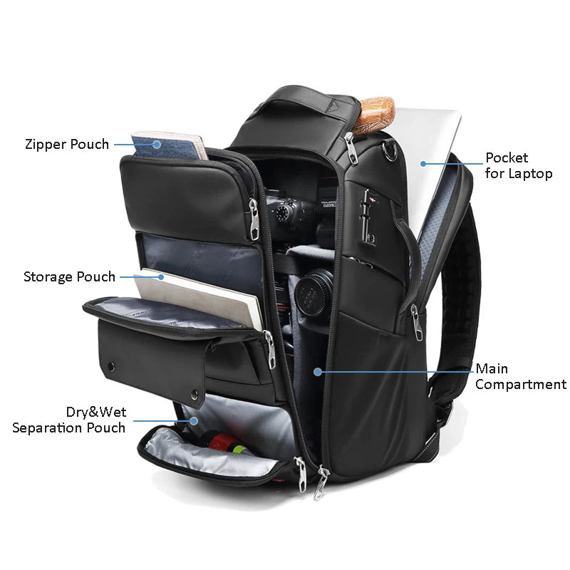16 Inch Laptop Camera and Drone Backpack