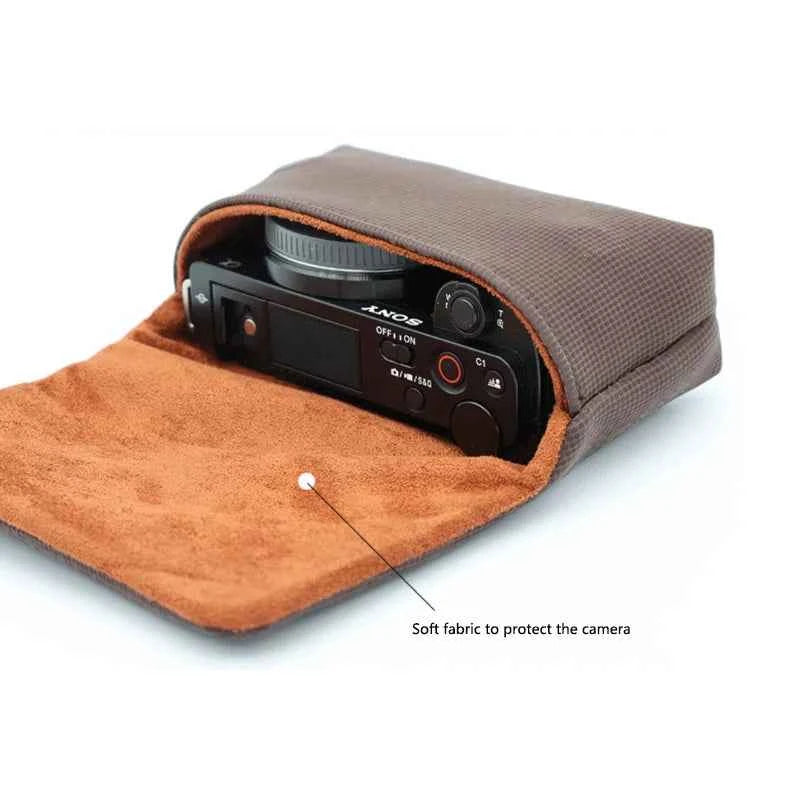 Compact Camera Storage Pouch for Sony, Canon & Olympus