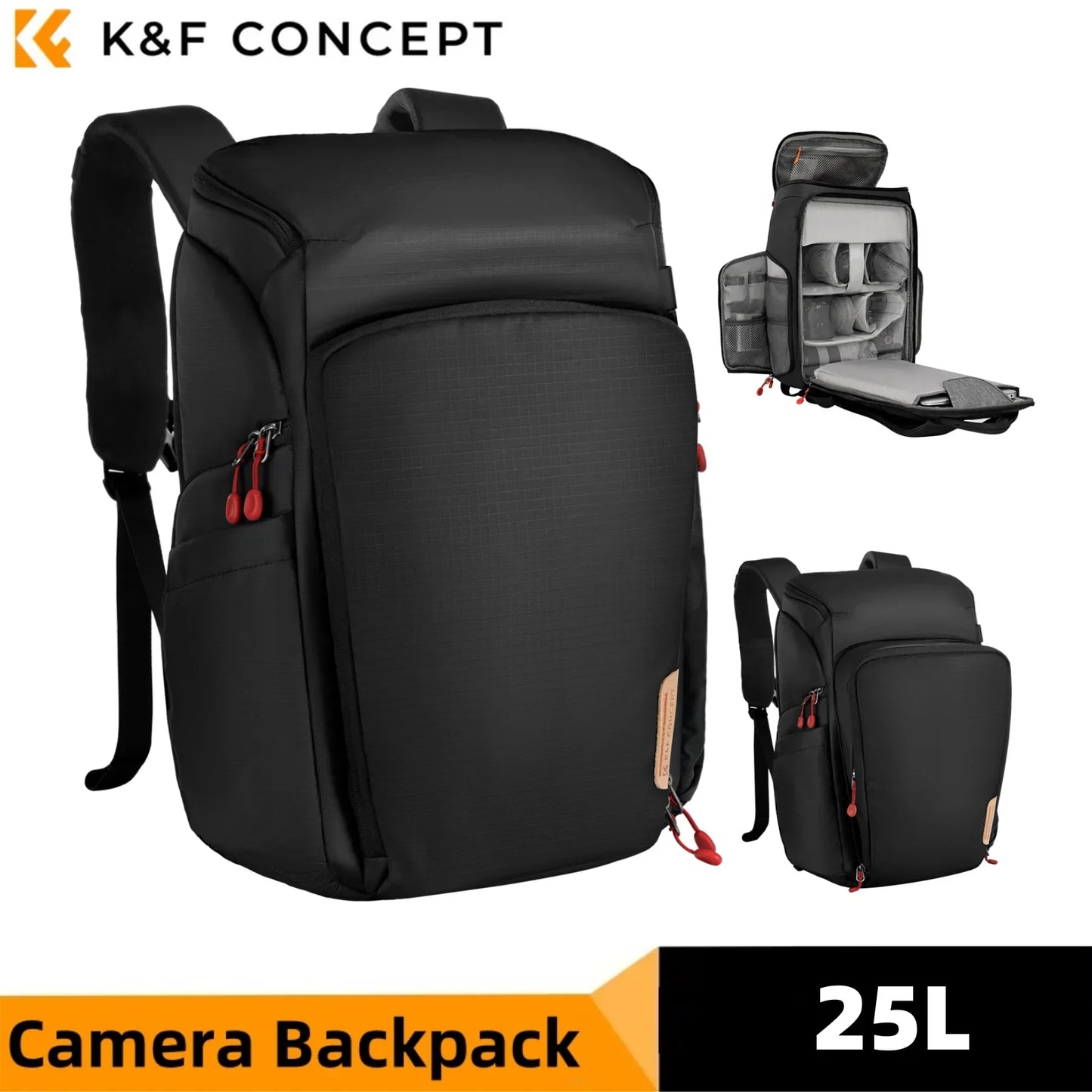 K&F Concept 25L Professional Camera Backpack