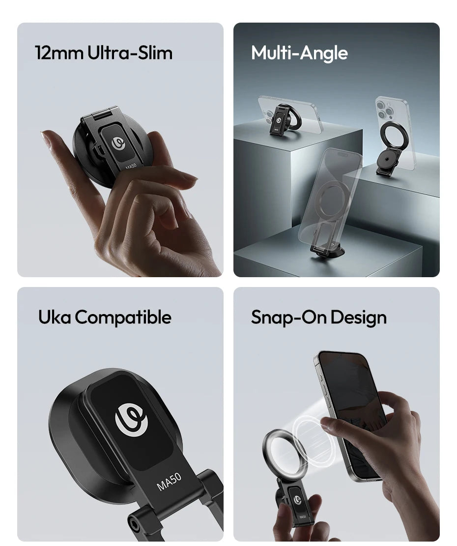 Ulanzi MA50 UKA Magnetic Phone Holder & Multi-Angle Stand