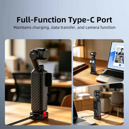USB-C Quick Release Charging Base for DJI Osmo Pocket 3 / 4