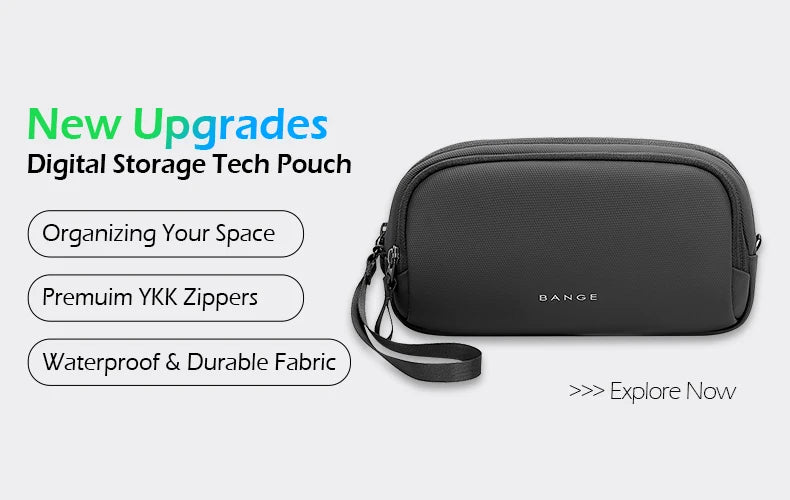 BANGE 17.3 Inch Expandable Travel Backpack with USB Port