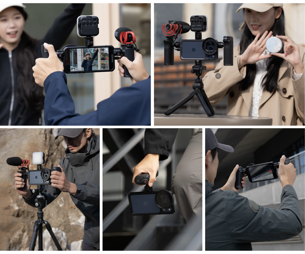 PGYTECH ProShot Phone Video Cage for iPhone 17 Pro / Pro Max