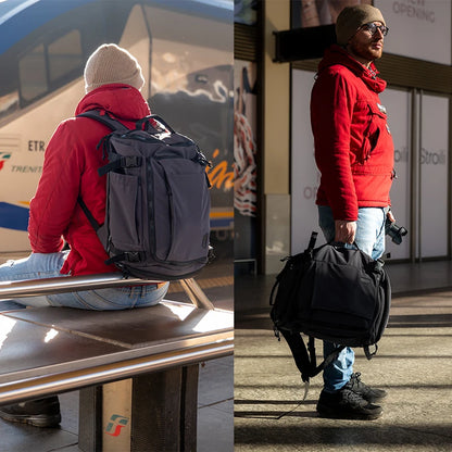 BAGSMART Vacuum Compression Travel Backpack 28L / 38L