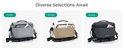 BAGSMART Camera Sling Bag with Tripod Holder