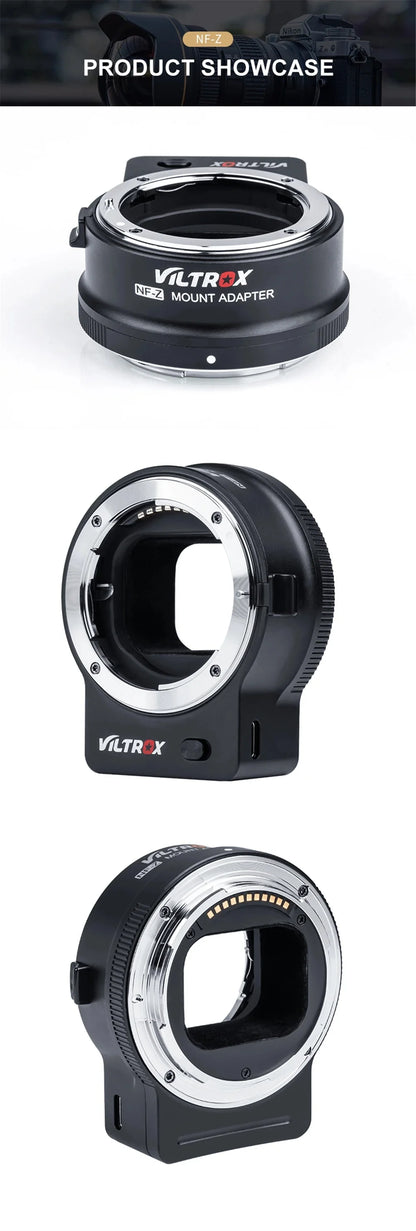 VILTROX NF-Z Nikon F to Nikon Z Autofocus Lens Adapter