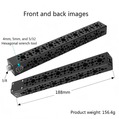 Camera Hub Essentials ARRI-Style Camera Top Handle - Black 137.7mm
