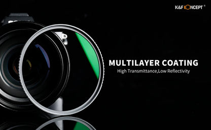 K&F Concept Multi-Coated UV Lens Filter - UV Filter / 77mm