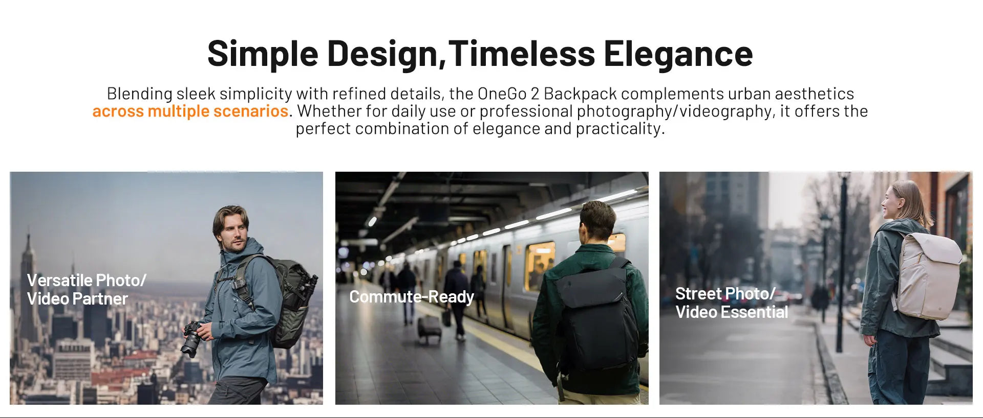 PGYTECH OneGo 2 Camera Backpack