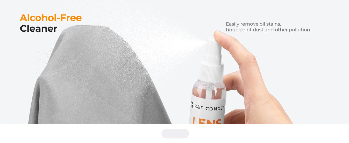 K&F Concept Camera Lens Cleaning Kit for Cameras & Screens