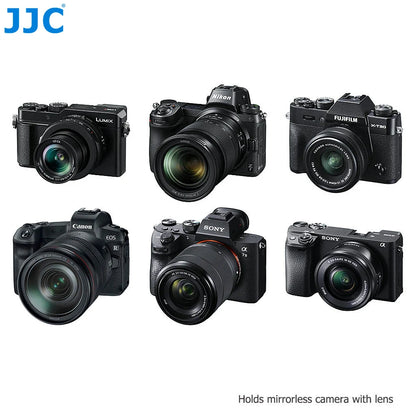 JJC Deluxe Mirrorless Camera Hand Grip Strap with Arca-Swiss Plate