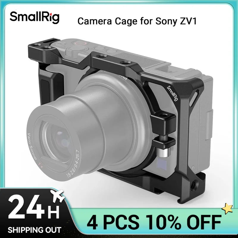 SmallRig Lightweight Vlogging Cage for Sony ZV-1