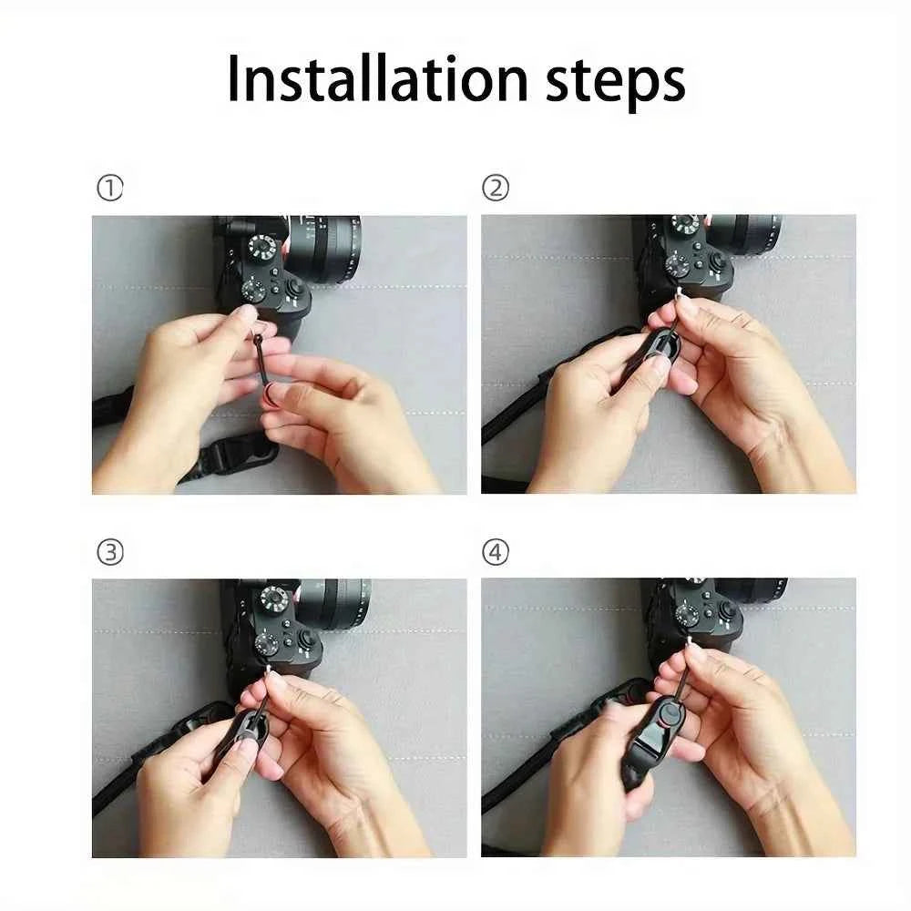 Quick Release Adjustable Climbing Rope Camera Strap
