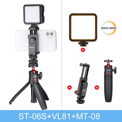 Ulanzi ST-06S Smartphone Tripod Mount - CameraHUB