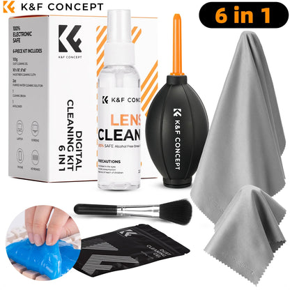 K&F Concept Camera Lens Cleaning Kit for Cameras & Screens