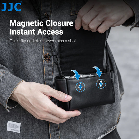 JJC Compact Camera Pouch & Strap Options for Fujifilm X-E5/X100VI - Strap for X100VI XE5