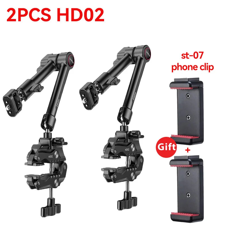 Ulanzi HD02 Super Clamp with 360° Mini Ball Head