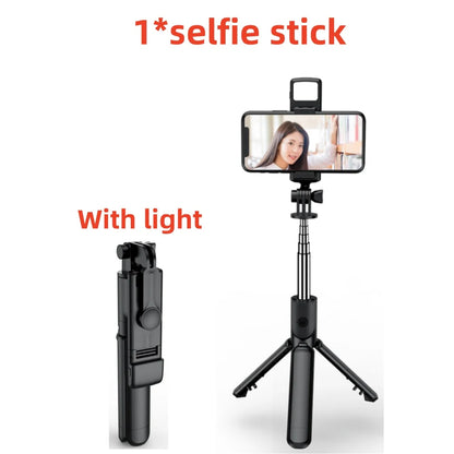 Bluetooth Selfie Stick Tripod with Wireless Remote for Smartphones