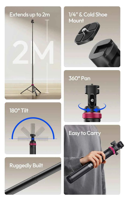 Ulanzi MT-89 2m Quick Release Light Stand