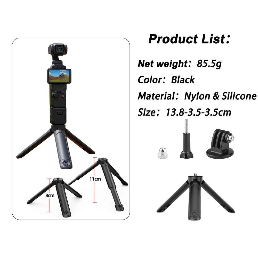 Flymile Action Camera Selfie Stick & Mini Tripod