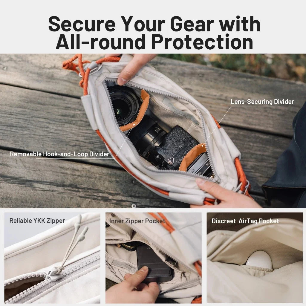 PGYTECH OneGo Rope Strap Camera Bag - Mist