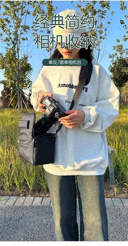 DSLR Crossbody Shoulder Camera Bag
