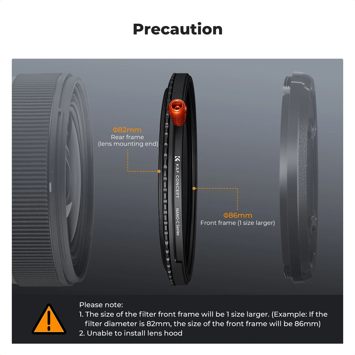 K&F Concept 3-in-1 ND/CPL/Black Mist Filter - 3in1 Filter / 67mm