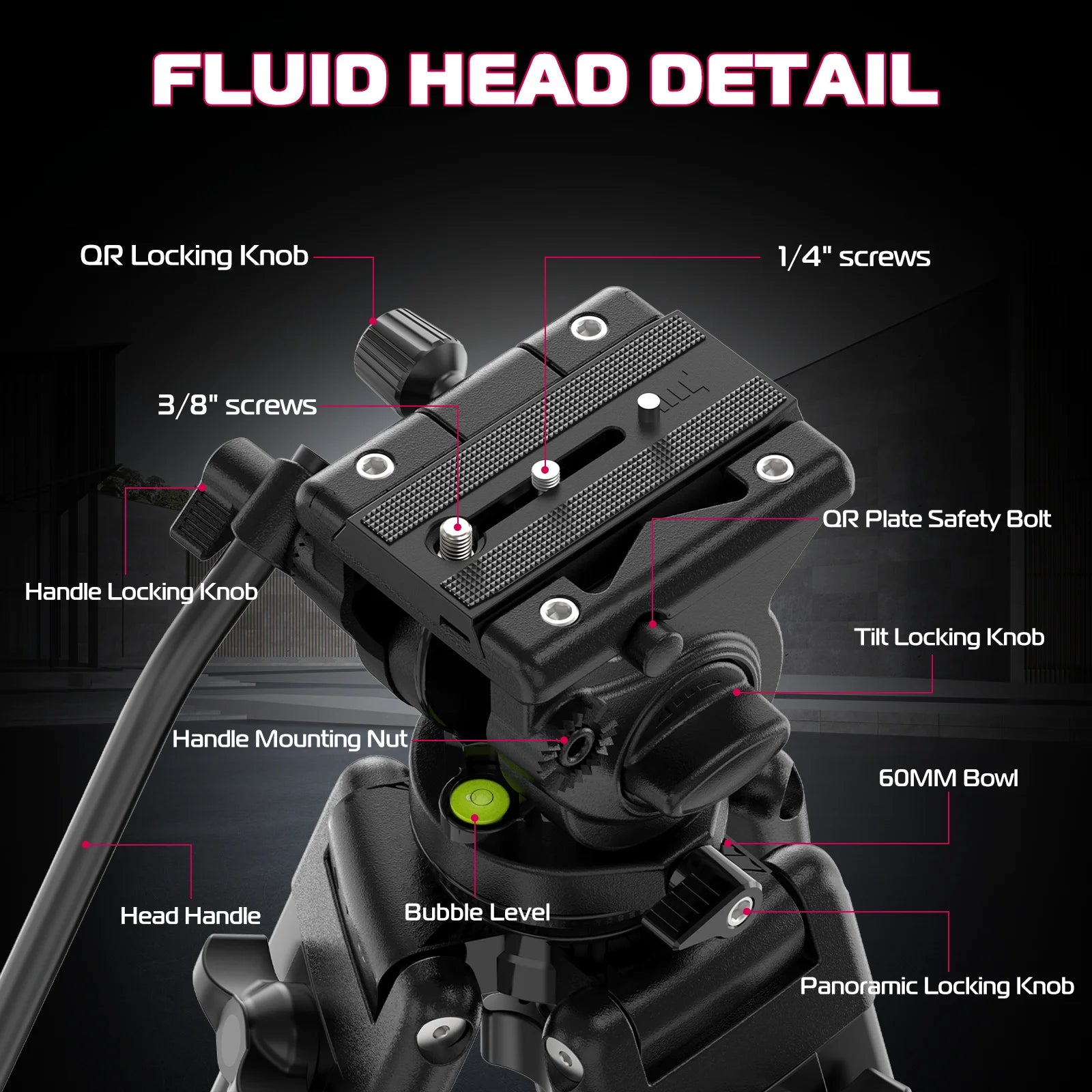 Ulanzi MT-81 Heavy Duty Aluminium Camera Tripod