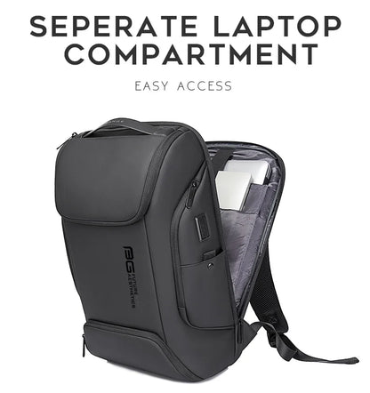 BANGE Business USB Charging 15.6-Inch Laptop Backpack