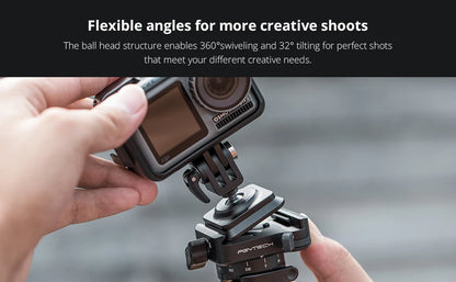 PGYTECH Arca Quick Release Plate for Action Cameras