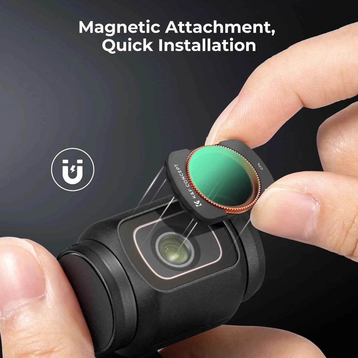 K&F Concept Filter Kit for DJI Osmo Pocket 3