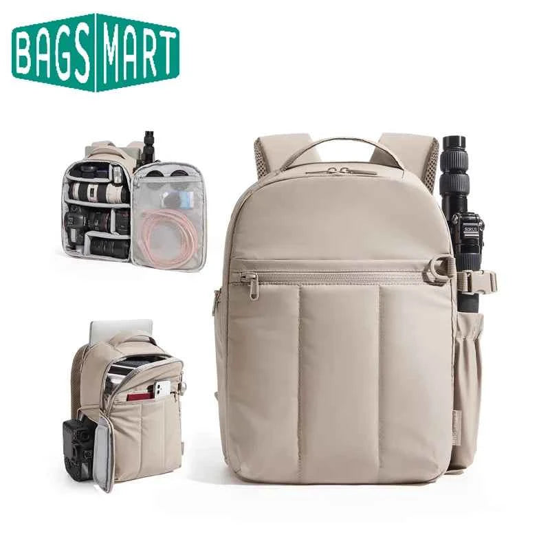 BAGSMART Multifunctional DSLR Camera Backpack