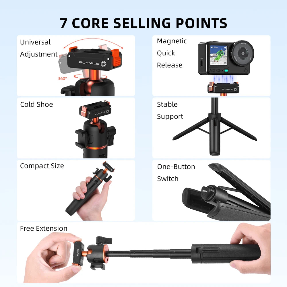 Flymile Cage & Accessories for DJI Osmo Action 6