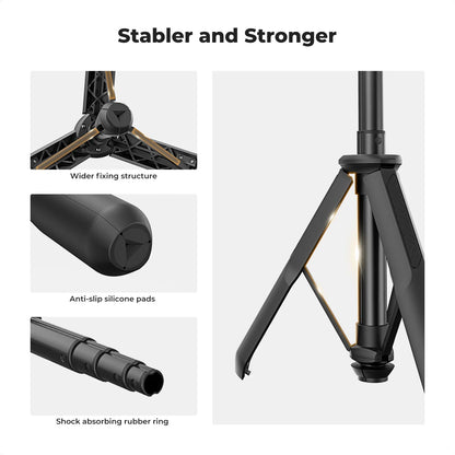 K&F MS11 60cm 3-in-1 Selfie Stick Desktop Tripod