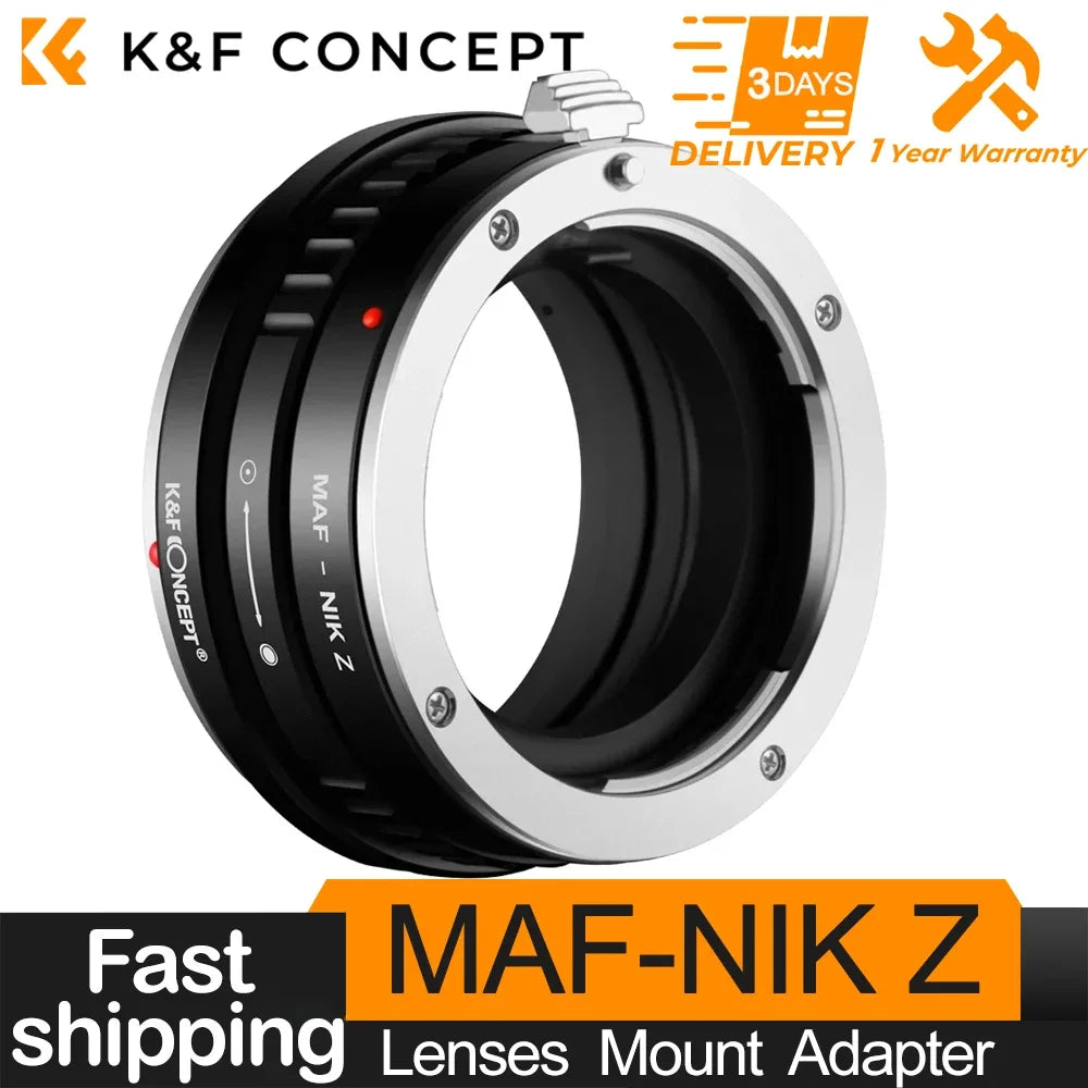 K&F Lens Mount Adapter - CameraHUB