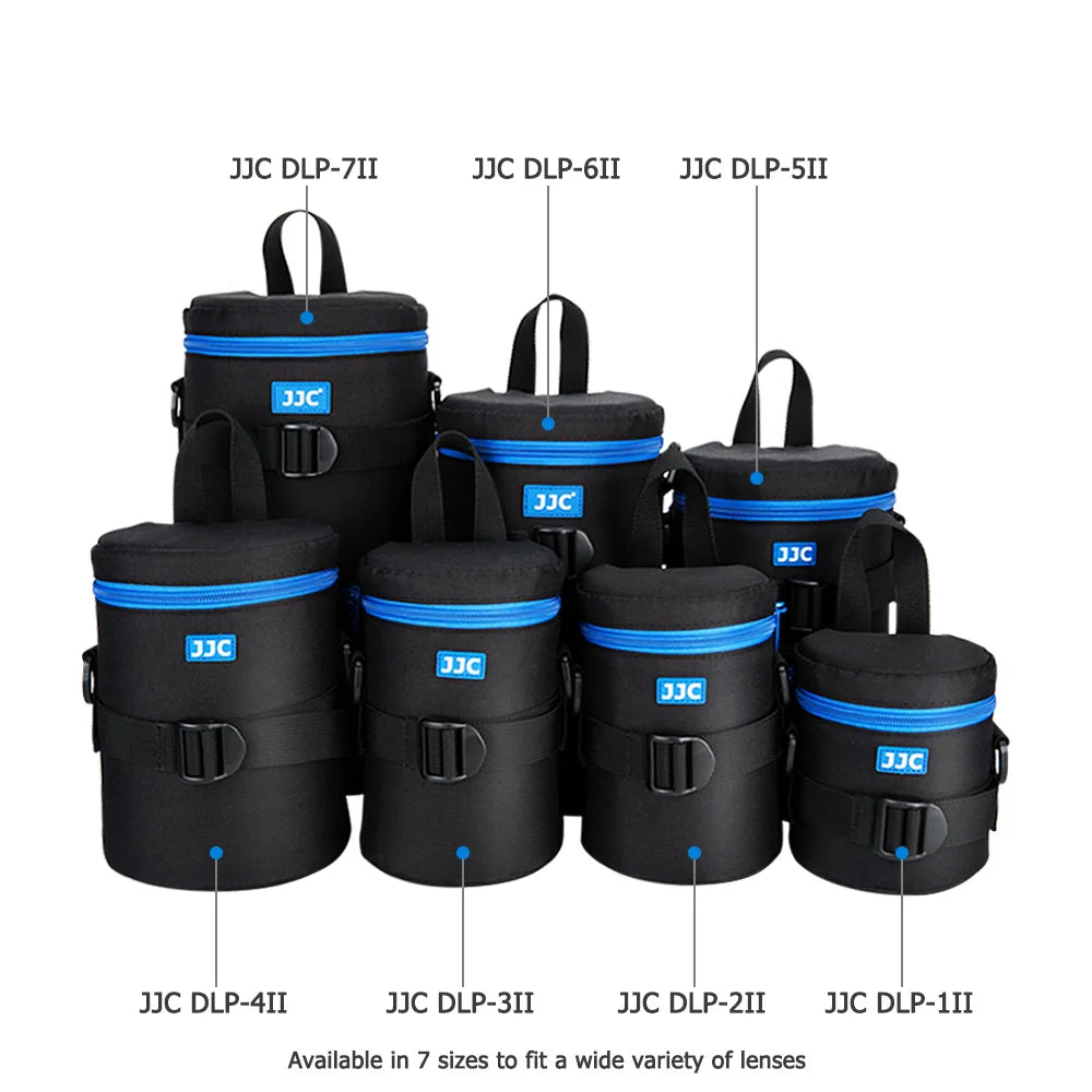JJC Deluxe Camera Lens Pouch DLP-II Series - DLP-4II