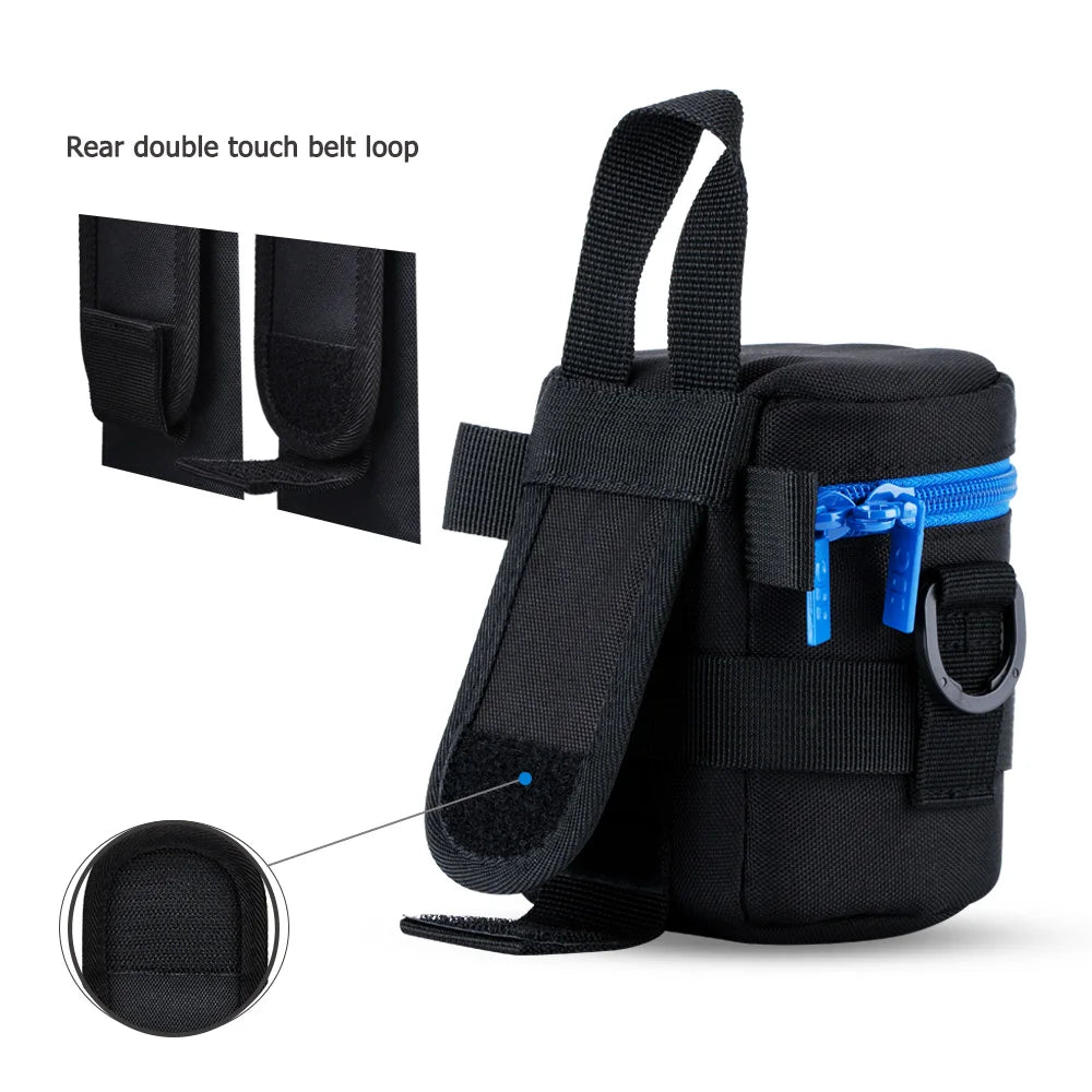 JJC Deluxe Camera Lens Pouch DLP-II Series - DLP-1II
