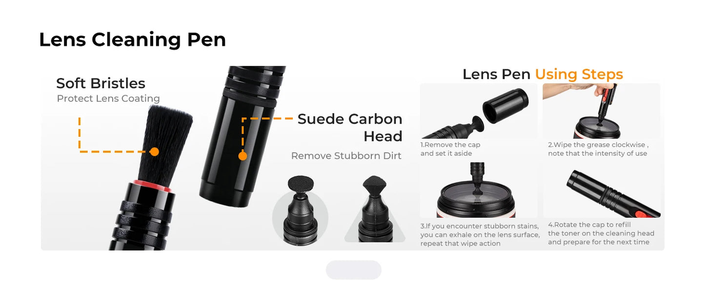 K&F Concept 25-in-1 Camera Sensor Cleaning Kit