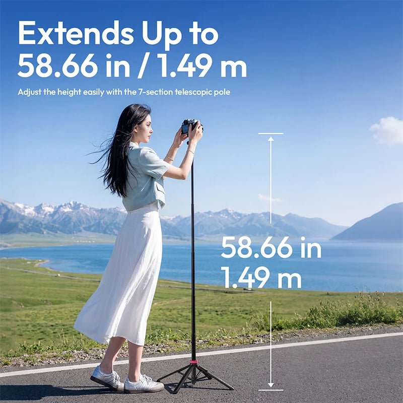 Ulanzi MT-44M Magnetic Selfie Stick & Tripod