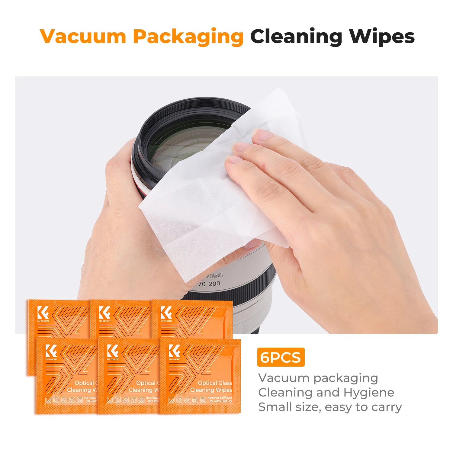 K&F Concept Camera Lens Cleaning Kit for Cameras & Screens - 10 in 1
